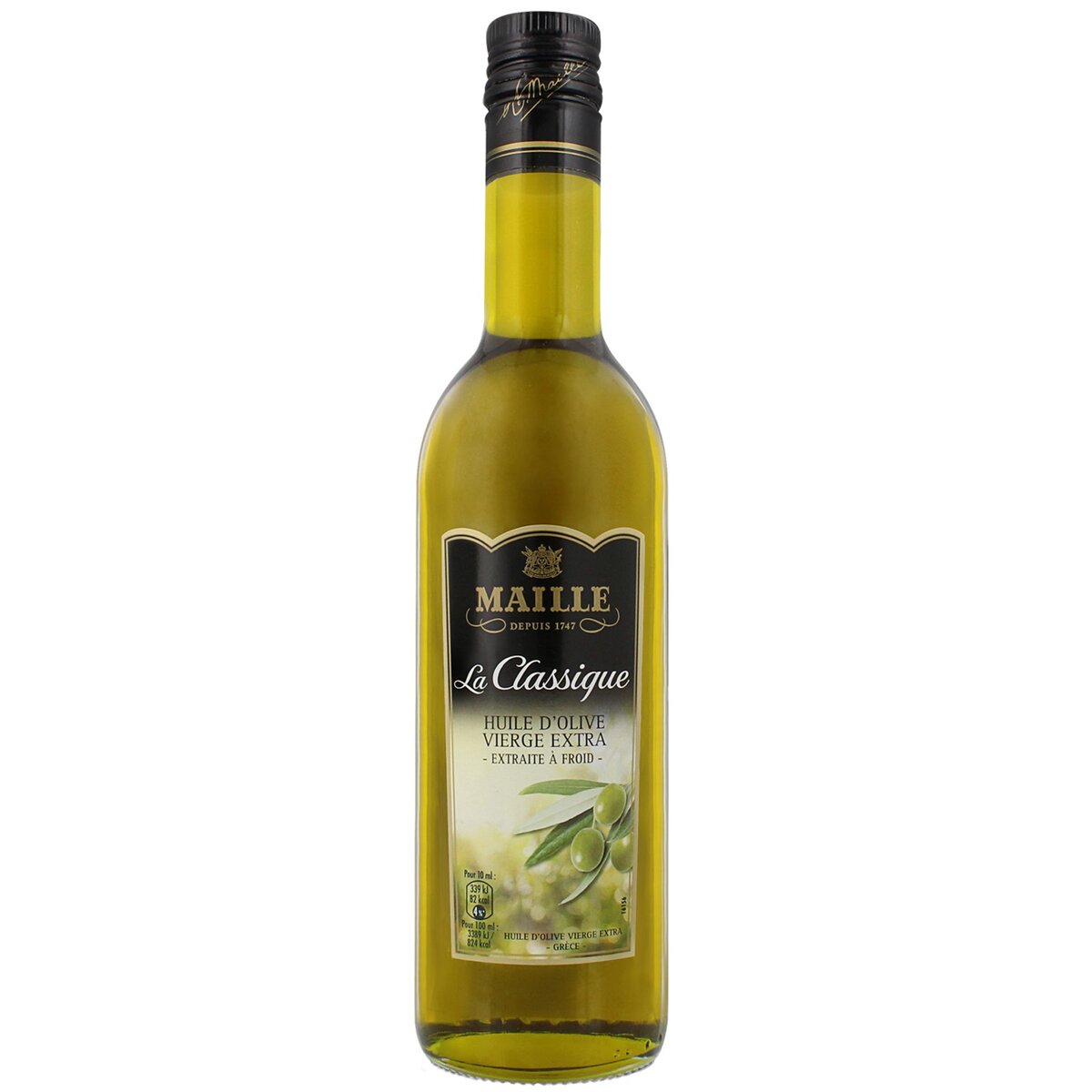 MAILLE Maille Huile d'olive vierge extra classique extraite à froid 50cl 50cl