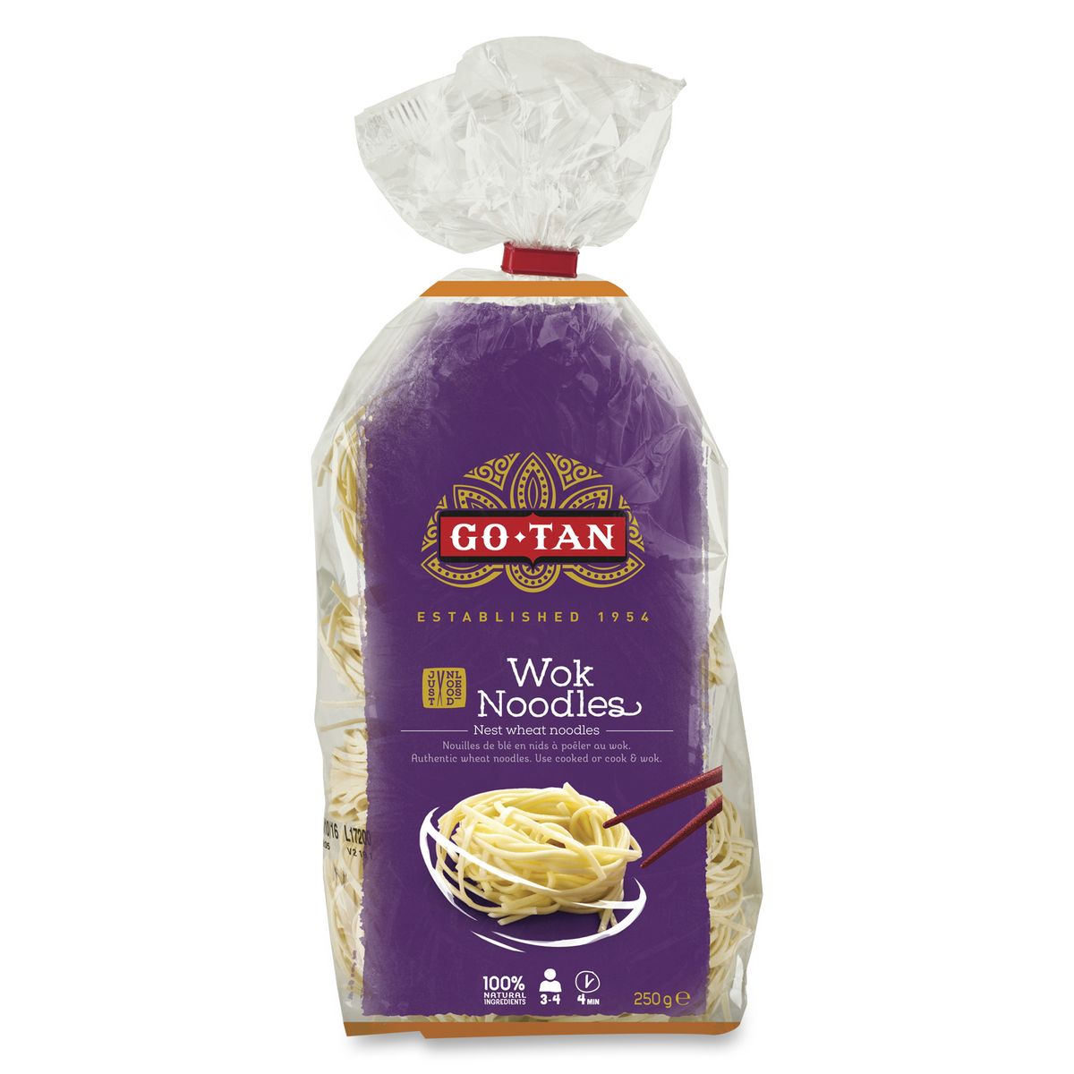 GO TAN Nouilles de blé en nids 250g