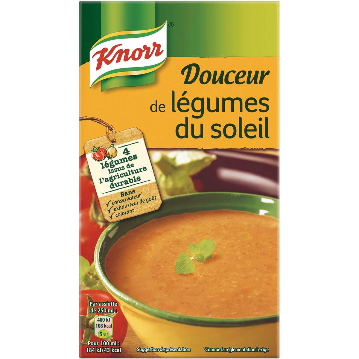 KNORR Knorr douceur de légumes du soleil 1l