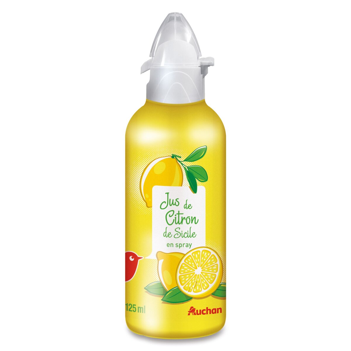 AUCHAN Auchan pur jus de 5 citrons de Sicile spray 125ml