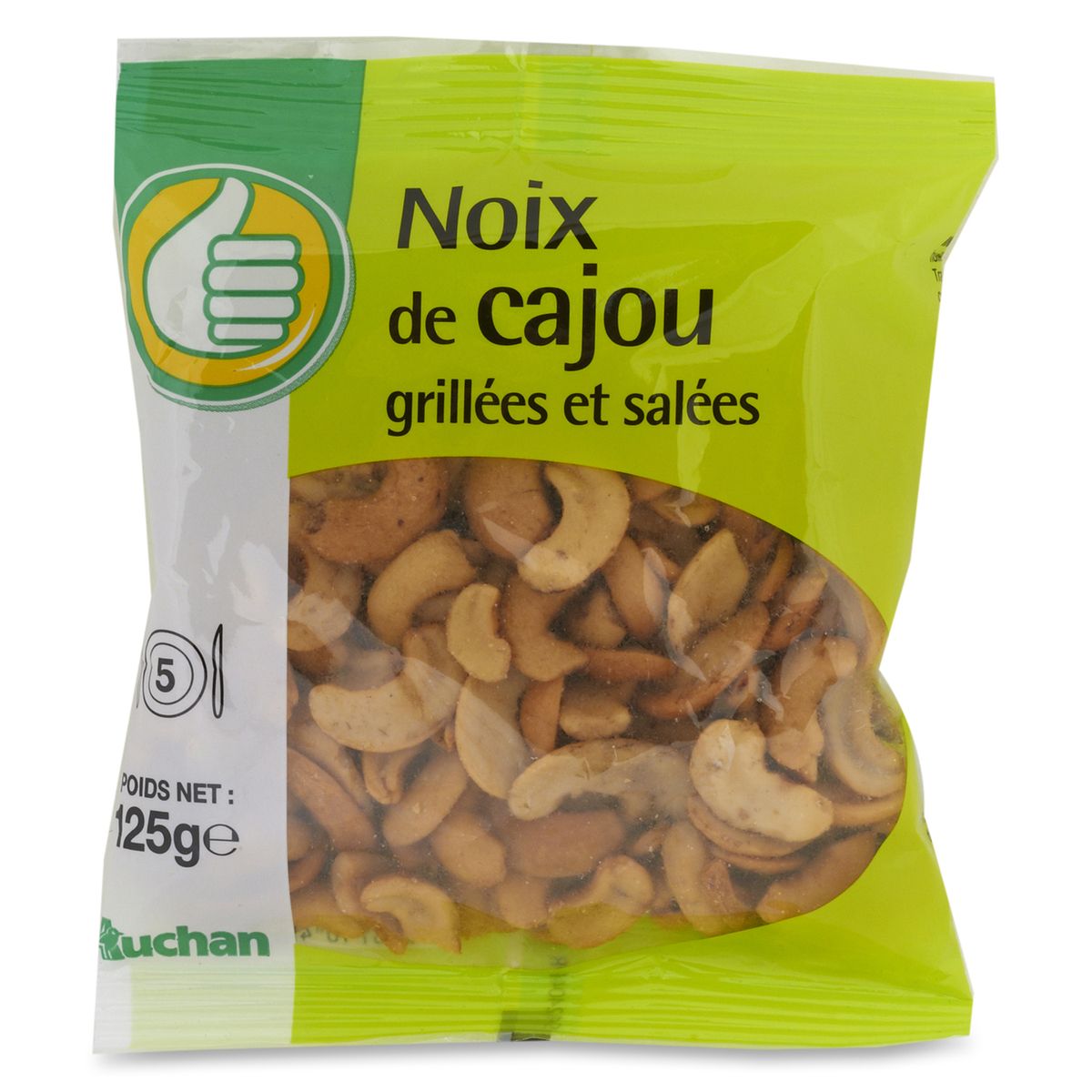 POUCE Pouce noix de cajou 125g