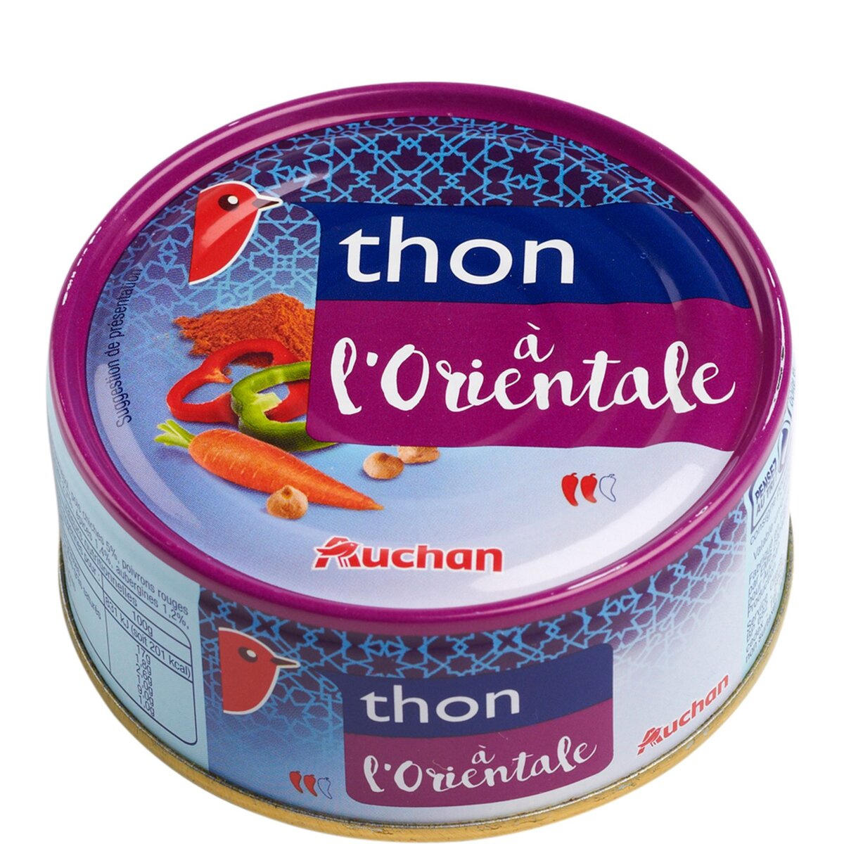 AUCHAN Auchan thon à l'orientale 160g