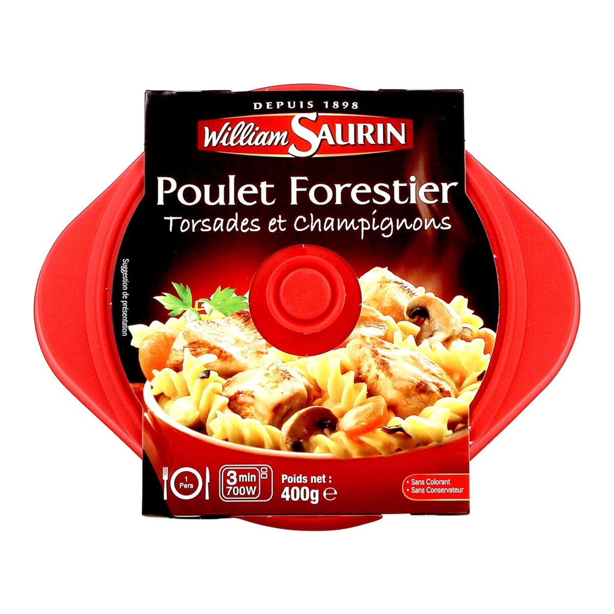 WILLIAM SAURIN William Saurin les cocottes poulet sauce forestière 400g