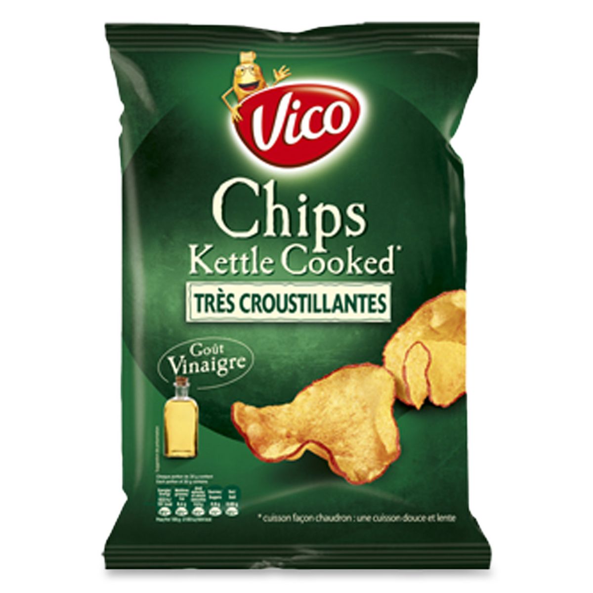 VICO Kettle Cooked chips au vinaigre balsamique 120g