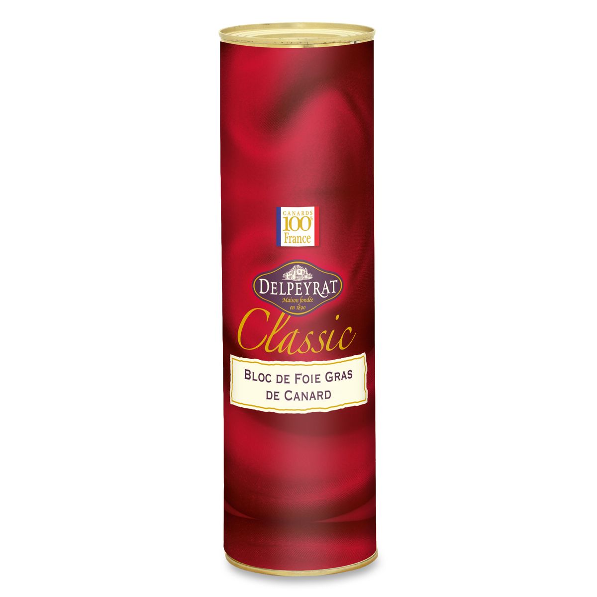 DELPEYRAT Bloc de foie gras de canard 100% France 980g