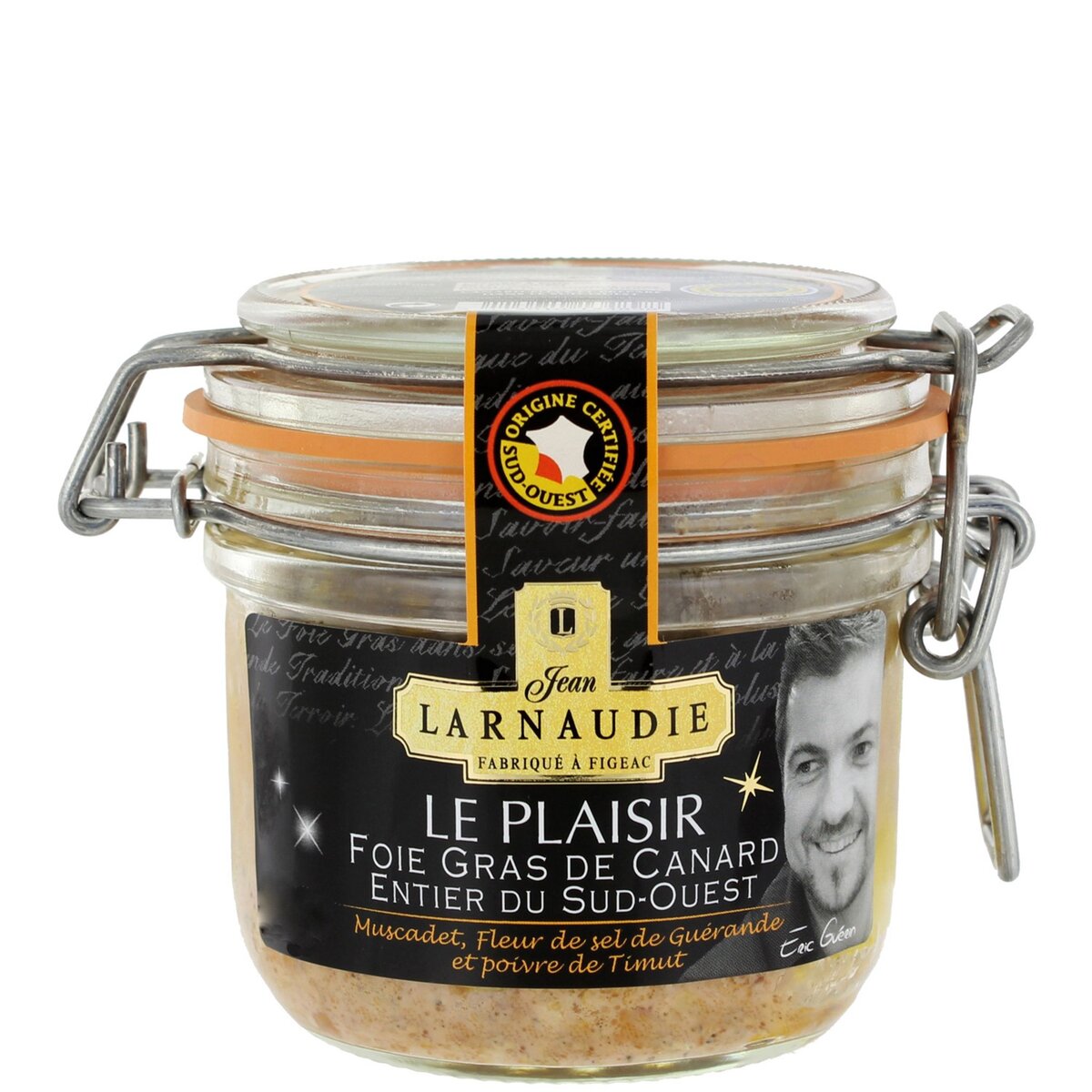 LARNAUDIE Foie gras de canard entier du sud ouest recette Eric Guérin IGP 170g
