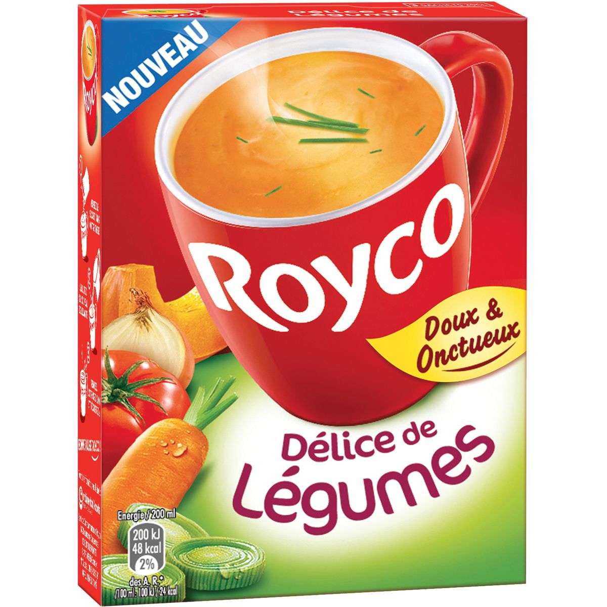 ROYCO Royco Soupe instantanée délice de légumes 60g 3 sachets 60g