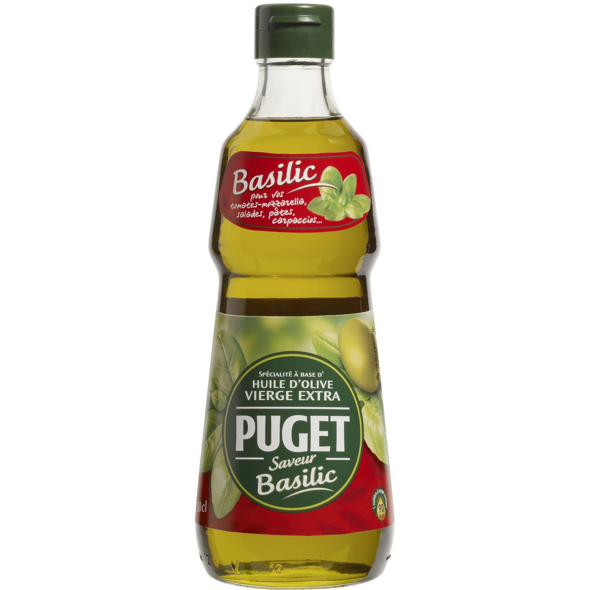 PUGET Puget huile d'olive au basilic 50cl