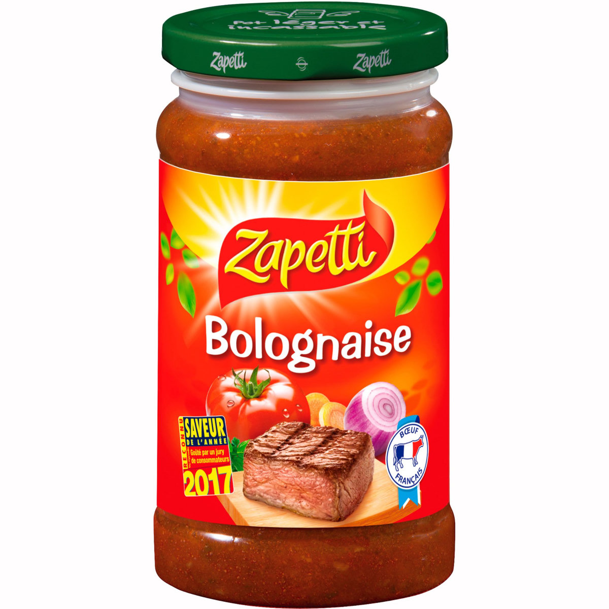 ZAPETTI Zapetti sauce bolognaise boeuf rôti 380g pas cher - Auchan.fr
