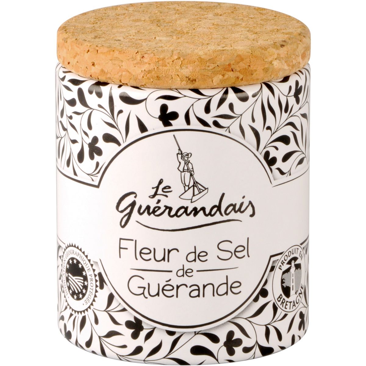 LE GUERANDAIS Fleur de sel de Guérande IGP produit en Bretagne 65g