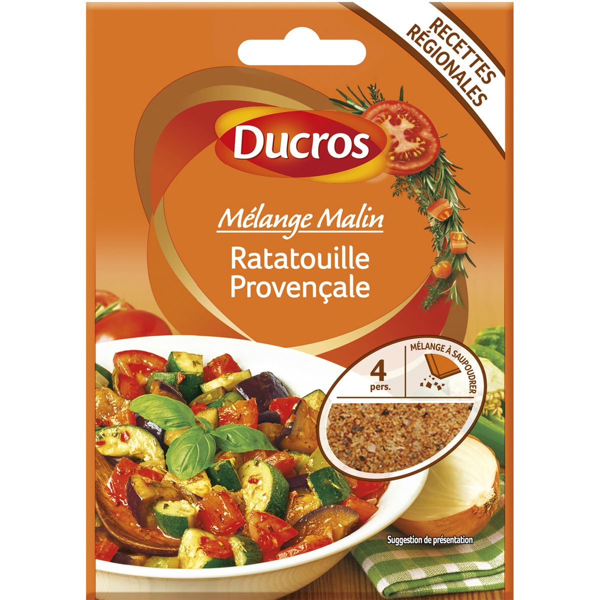 DUCROS Ducros sachets malin ratatouille provençale 16g