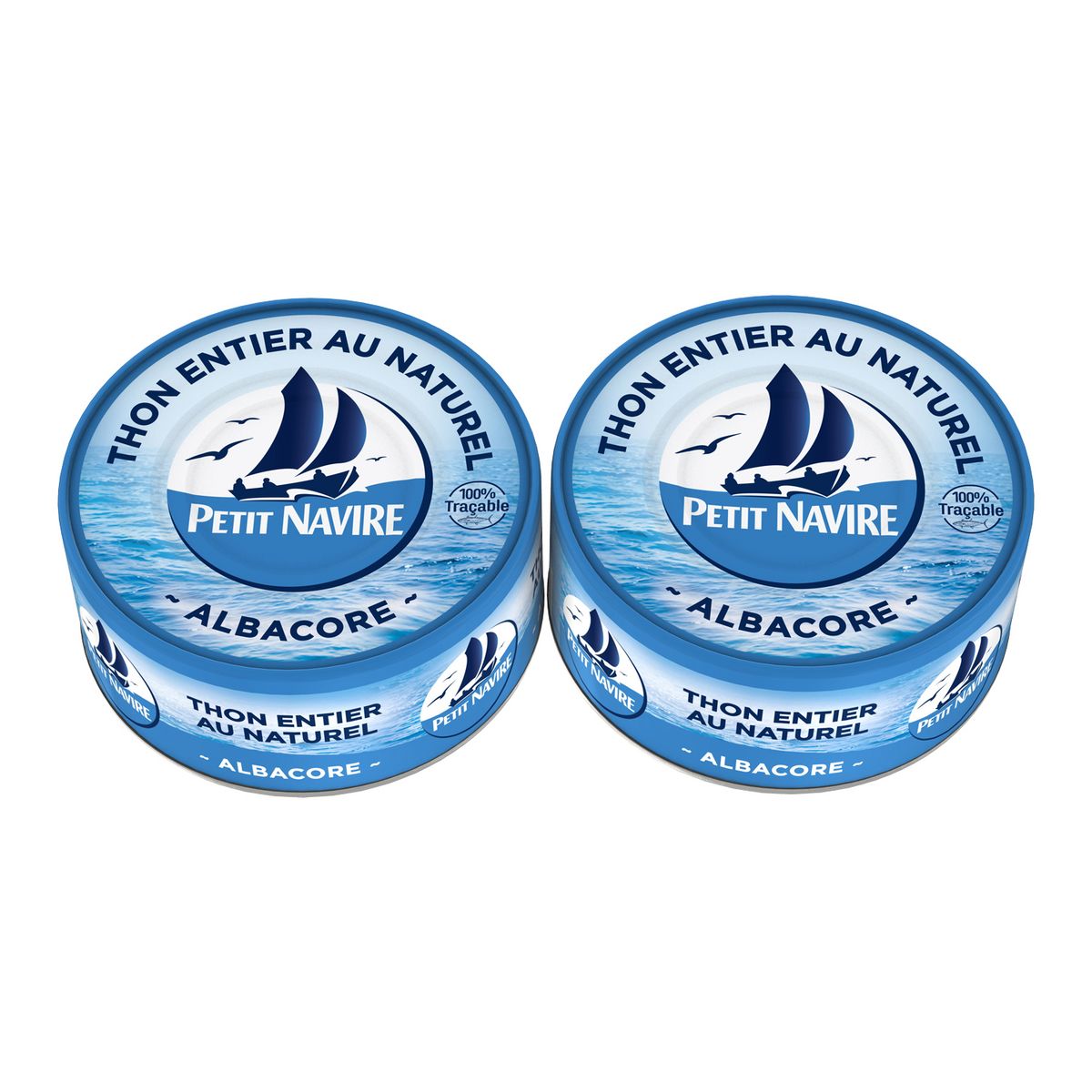 Thon naturel petit navire 2x160g