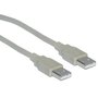 QILIVE Connectique Câble USB A Mâle / A Mâle Gris