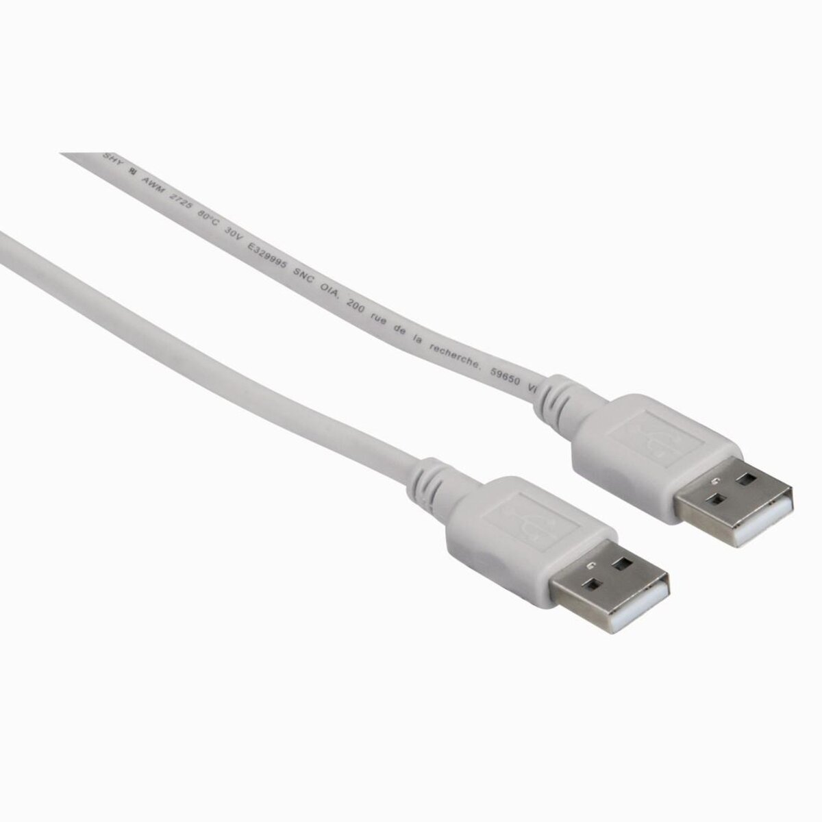 SELECLINE Câble USB AM/AM 1.8 mètre