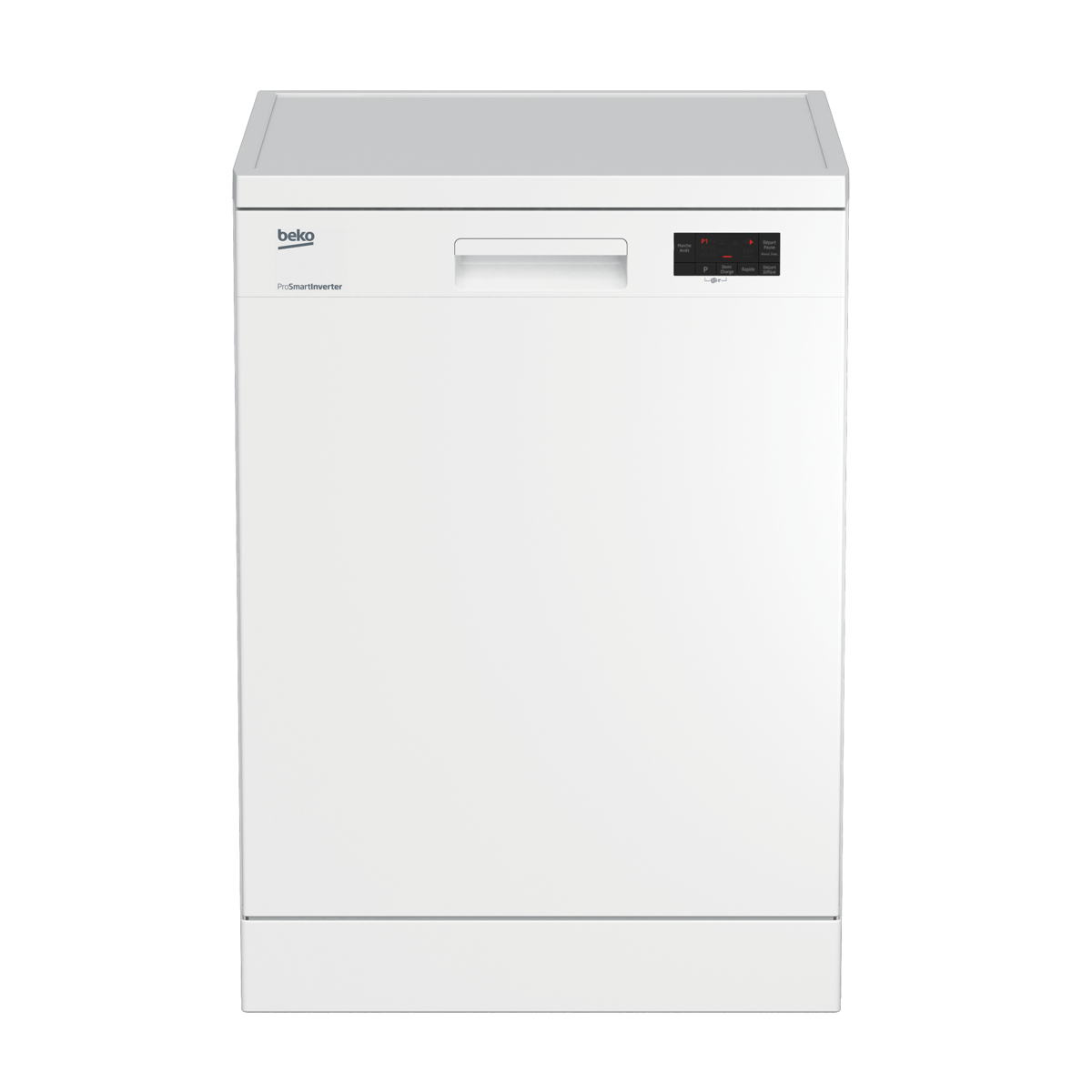 BEKO Lave-vaisselle pose libre LAP65W2, 15 couverts, 60 cm, 45 dB, 6 Programmes