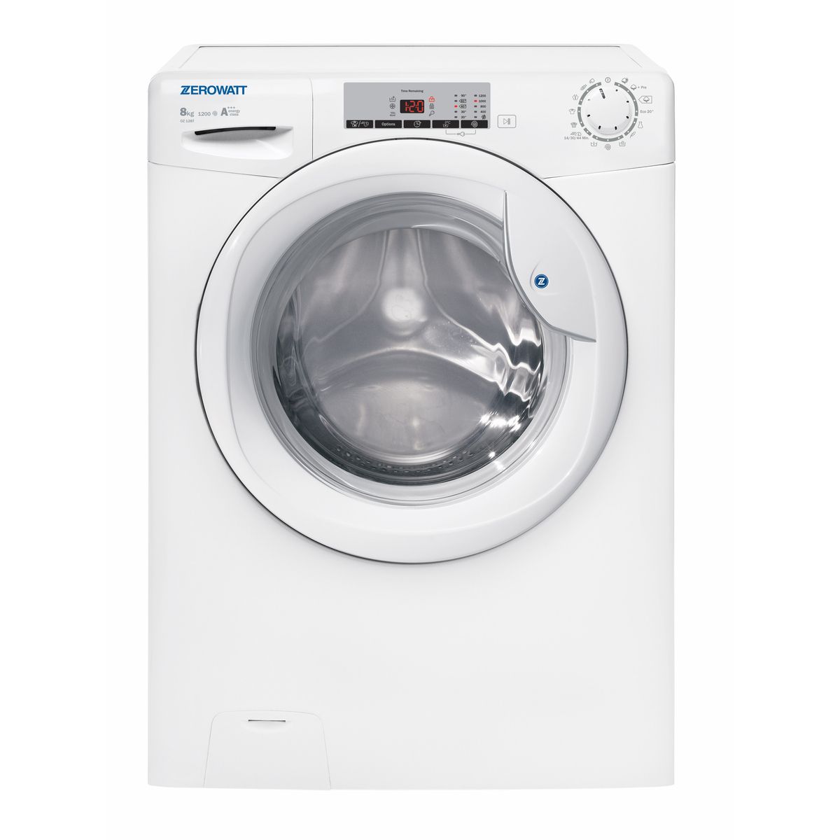 ZEROWATT Lave linge hublot OZ128T/1-S, 8 kg, 1200 T/min