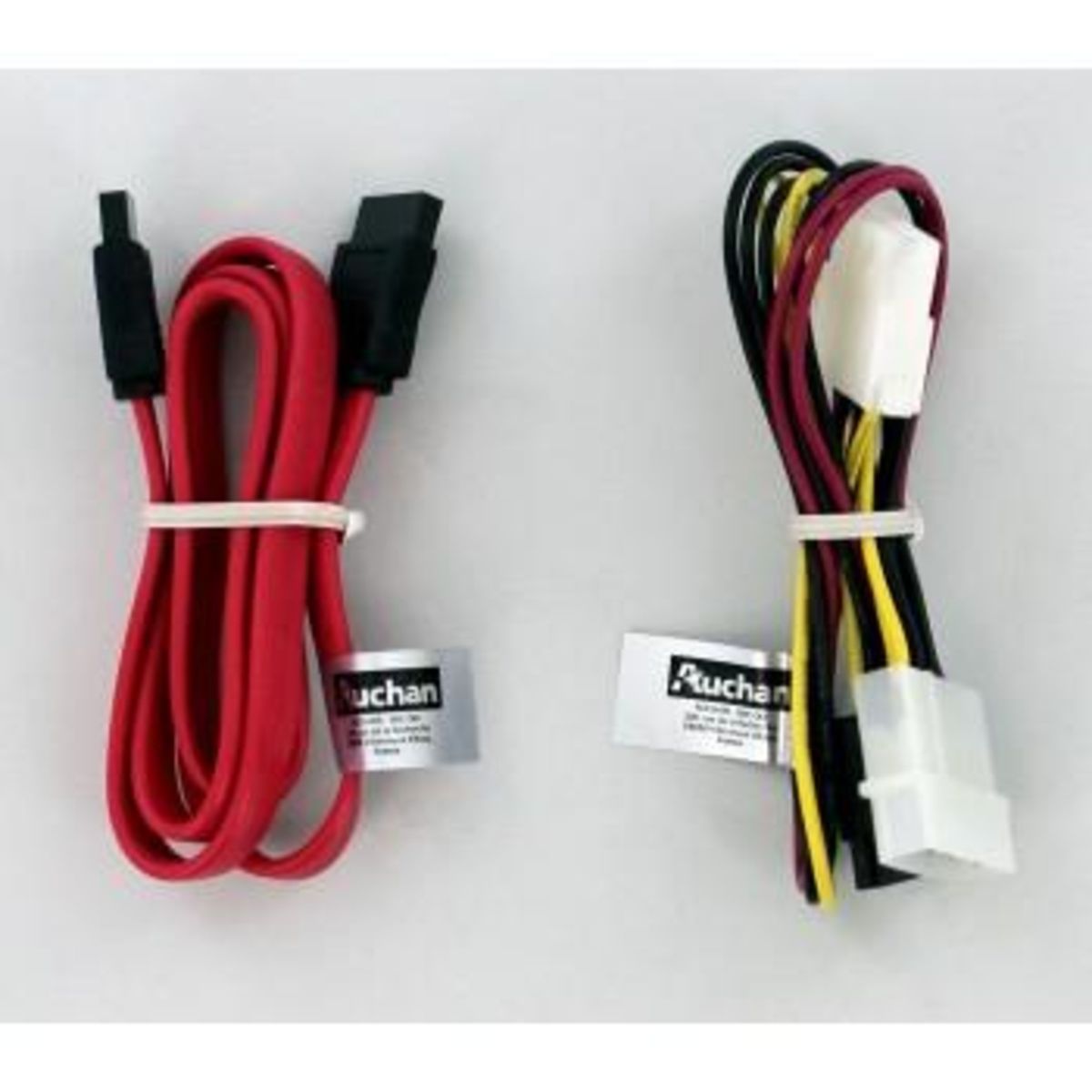 QILIVE Connectique Câble Serial ATA + Ali Y Noir