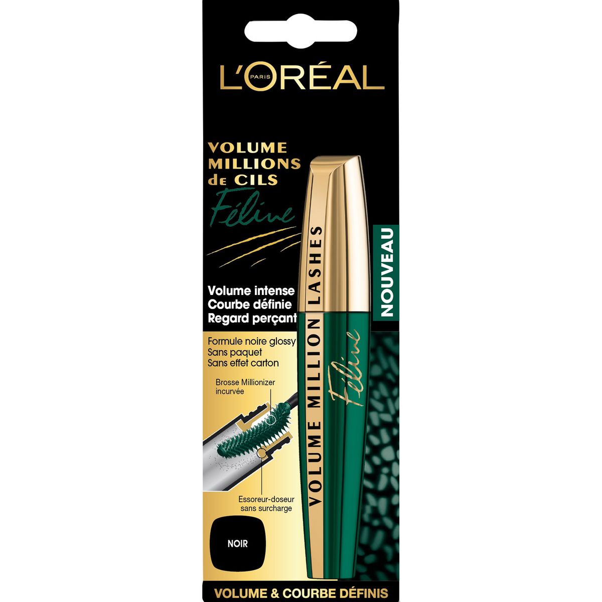 L'OREAL Volume millions de cils féline noir 9,2ml