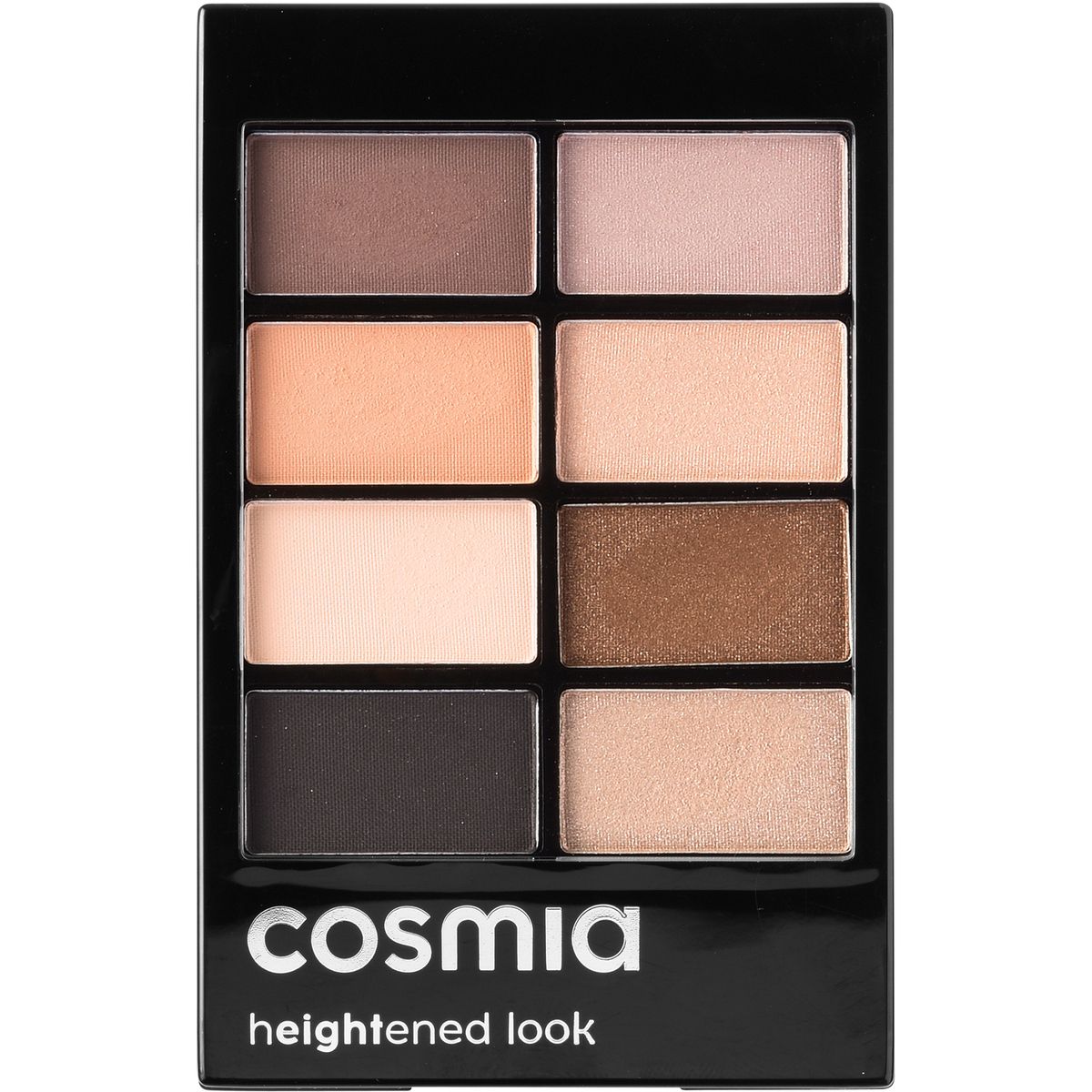 COSMIA BY AUCHAN Cosmia ombre à paupières palette nude 8 couleurs T1