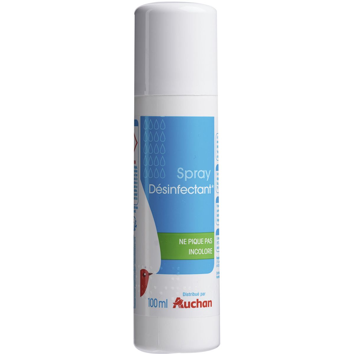 AUCHAN Auchan spray désinfectant 100ml