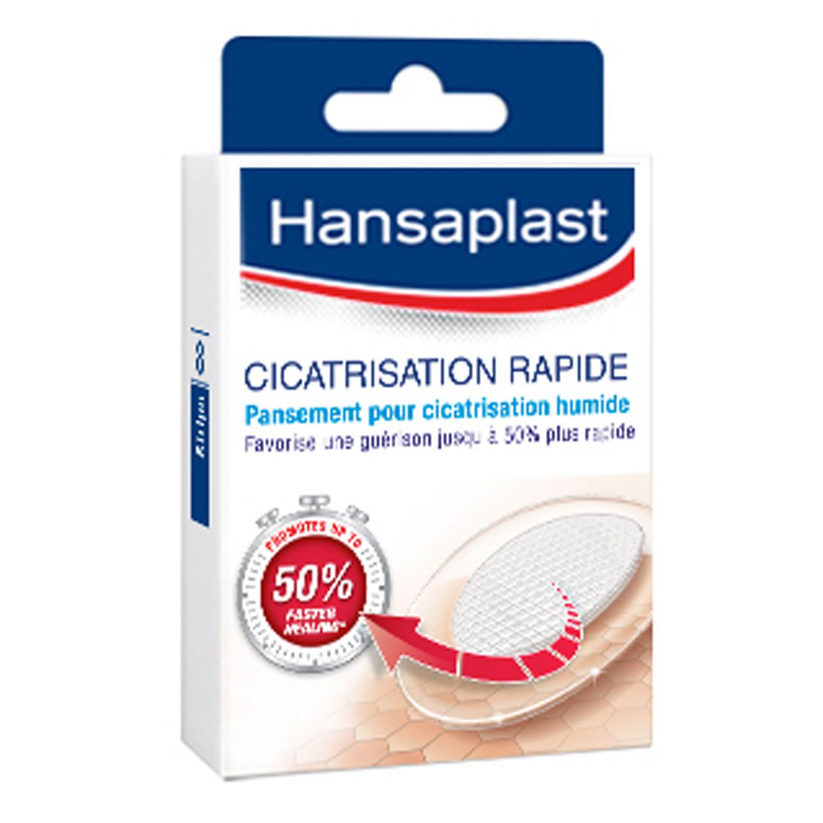 HANSAPLAST Hansaplast pansement cicatrisation rapide gel actif x8