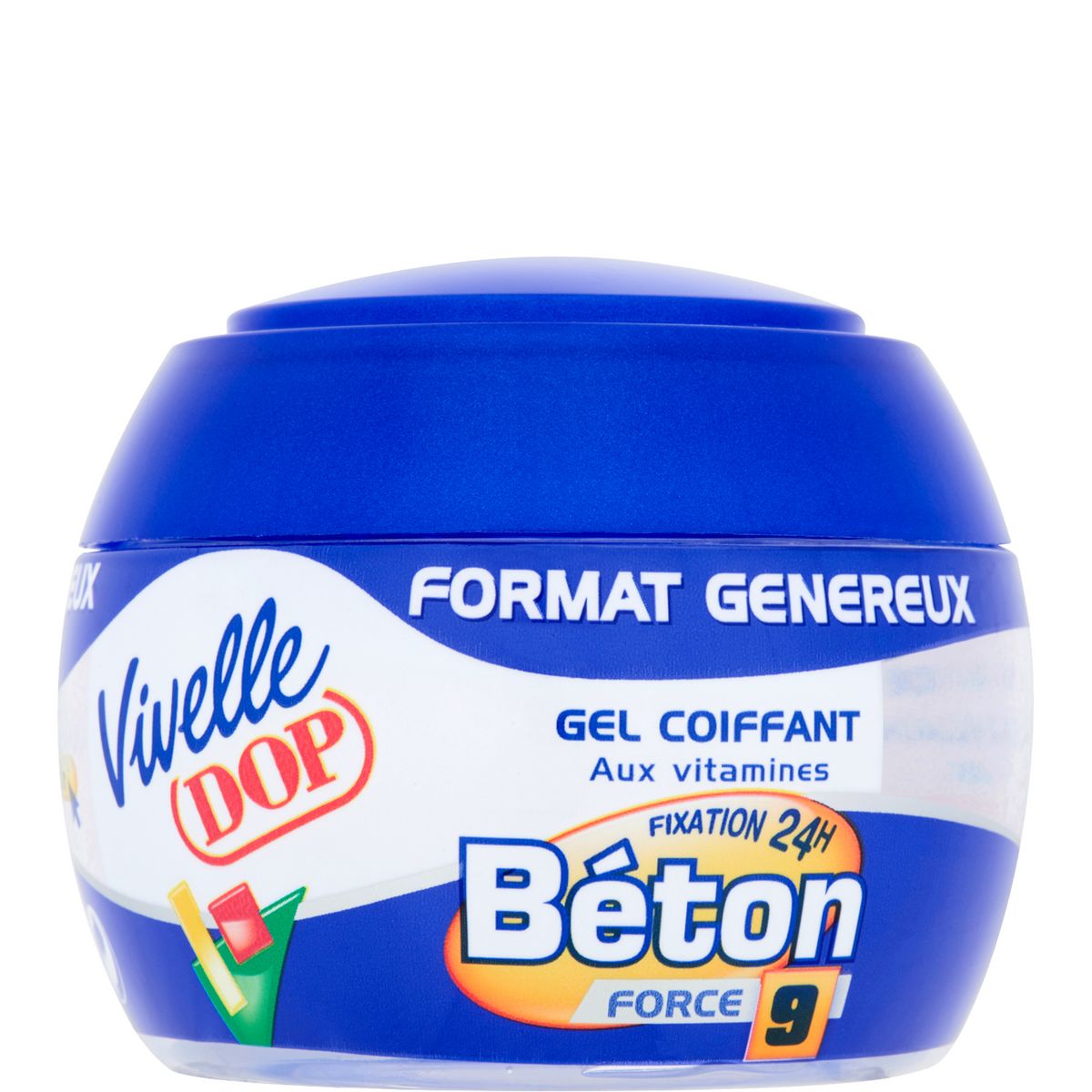 VIVELLE DOP Gel coiffant fixation béton 24h force 9 200ml