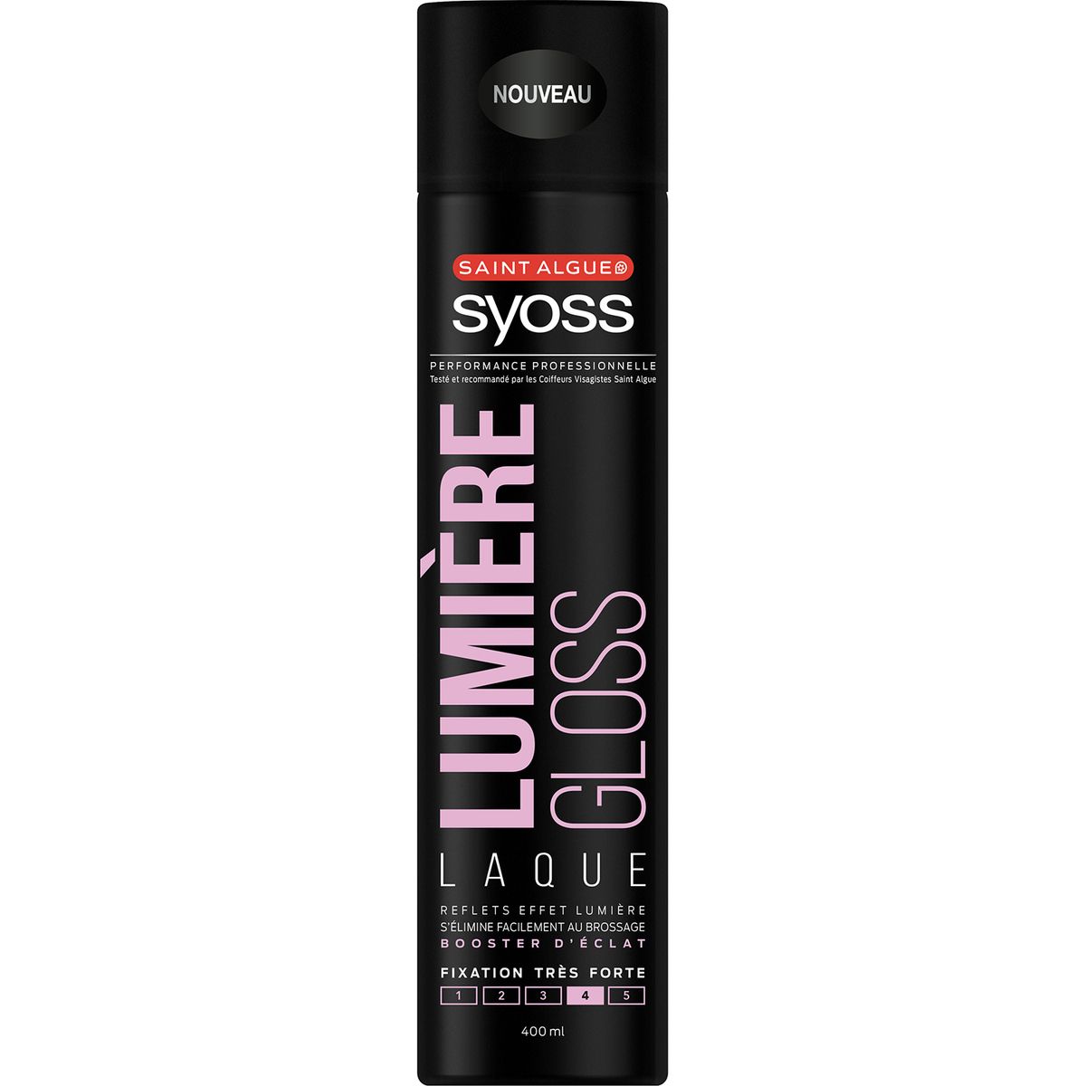 SYOSS Laque booster d'éclat fixation très forte force 4 400ml
