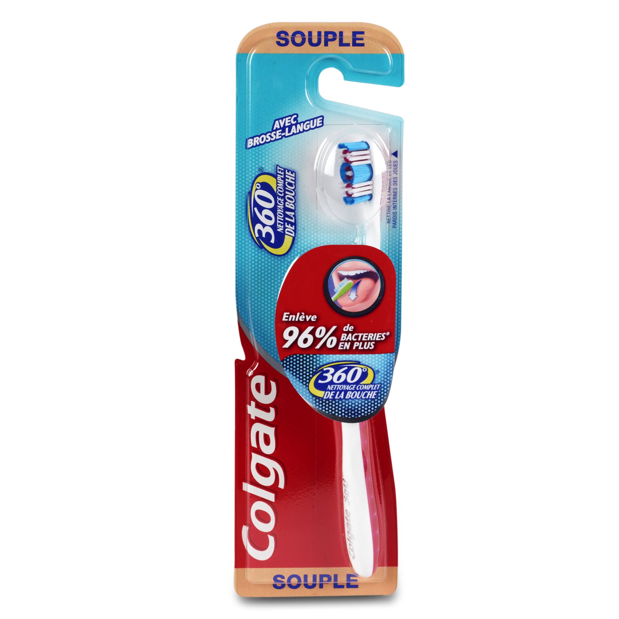 Brosse à dents Colgate Sensitive poils ultra doux 2 x paquet de 4