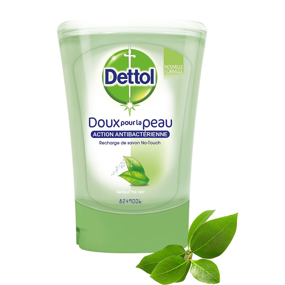 DETTOL Dettol no-touch recharge gel lavant thé vert 250ml