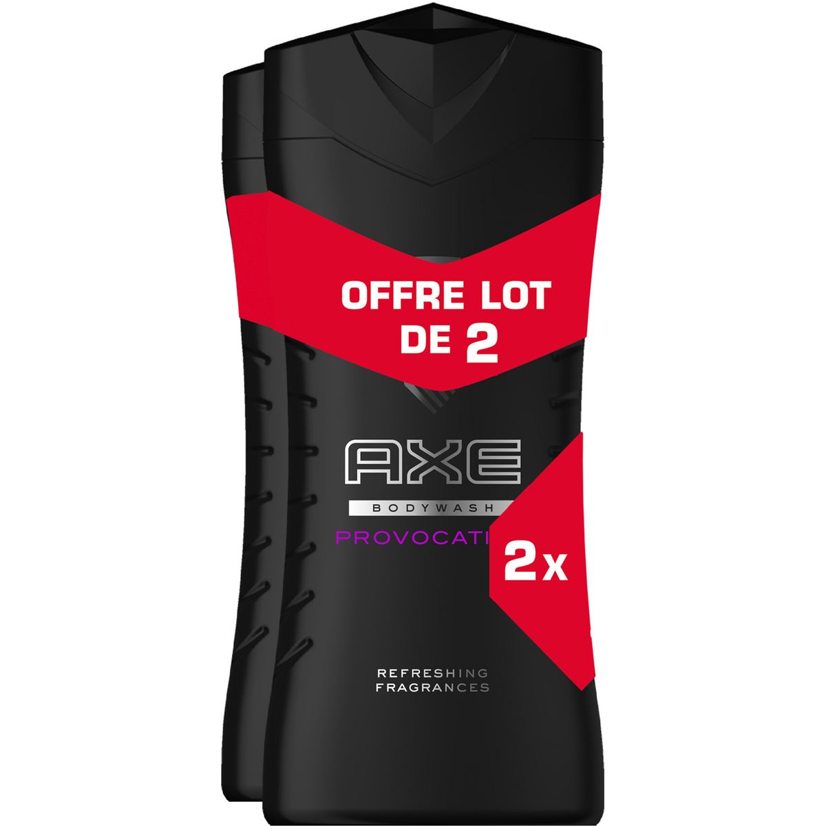 AXE Axe gel douche provocation 2x400ml