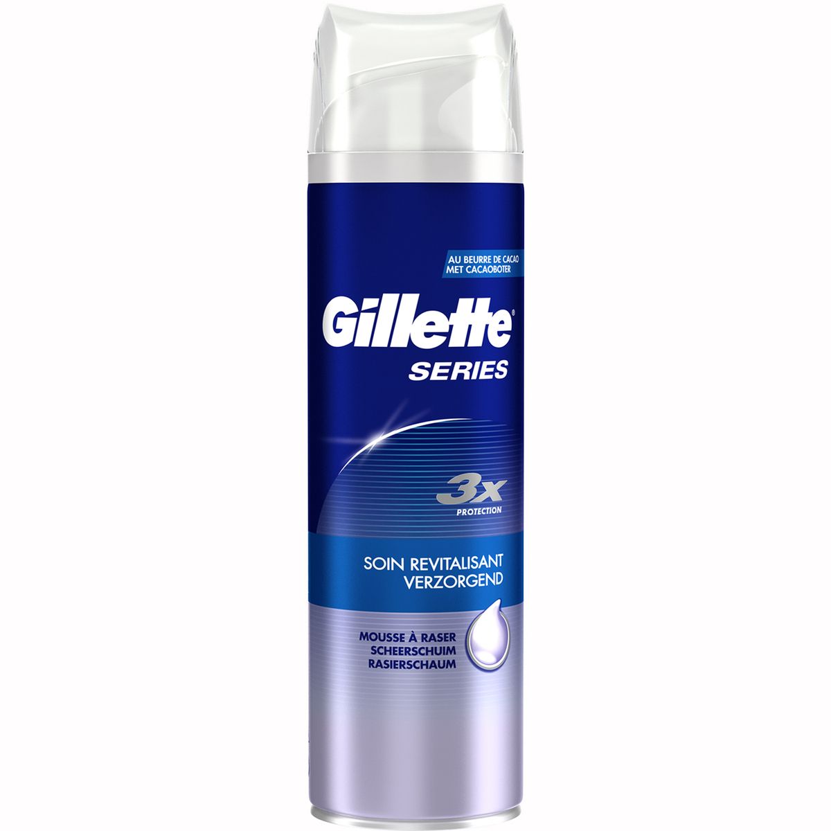 GILLETTE Gillette mousse à raser series soin revital 250ml
