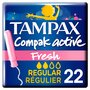 TAMPAX Tampax tampons compak active fresh régulier avec appli x22