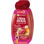ULTRA DOUX Shampooing soin argan & cranberry cheveux colorés, méchés 3x250ml