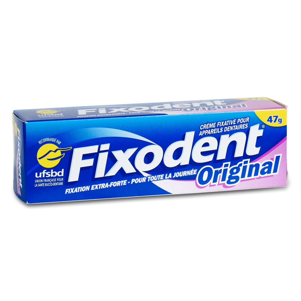 FIXODENT Fixodent Crème fixative protectrice original 47g