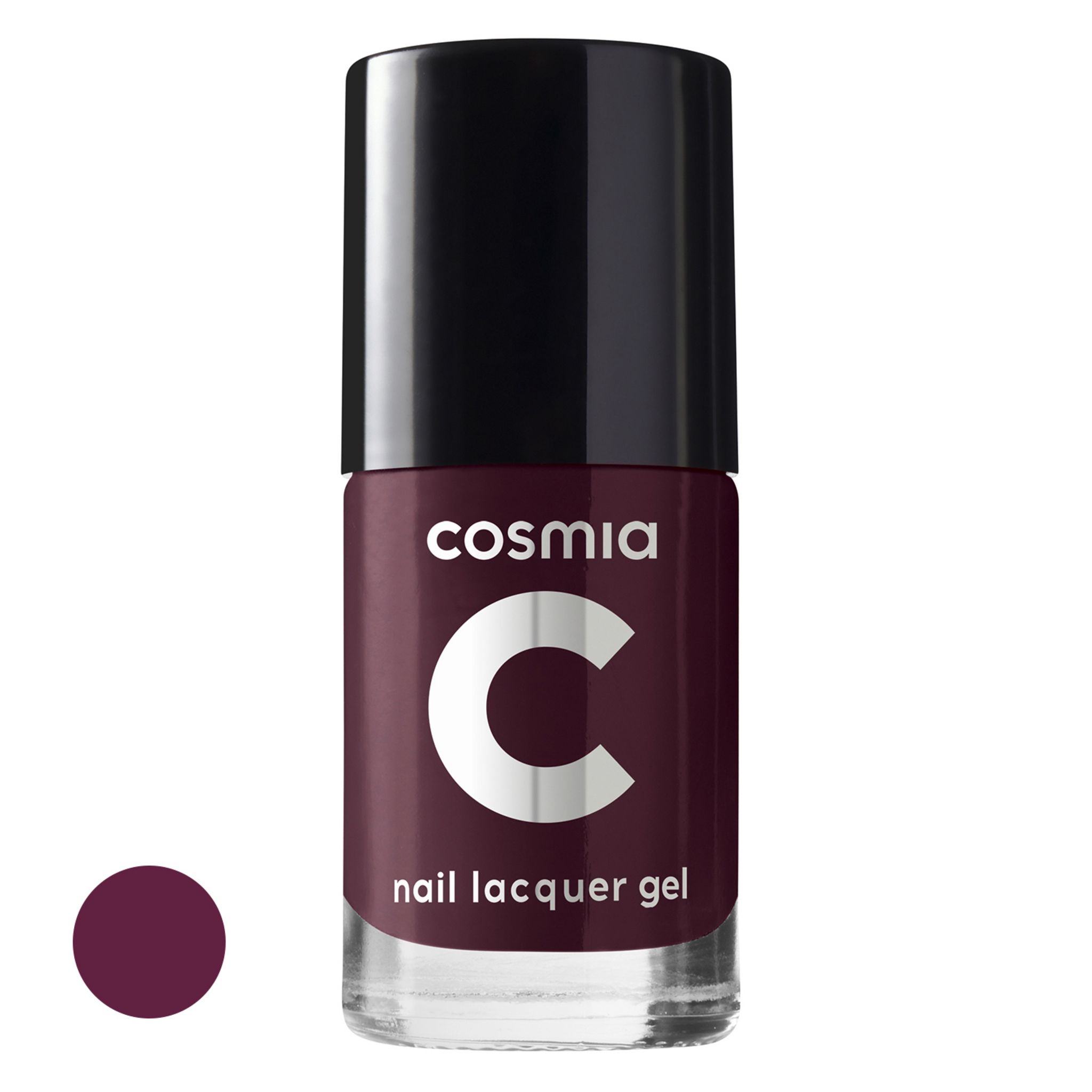 Vernis à Ongles Prune – Pinceau Plat, Durée 7 Jours – Neuf – Marque Petugons