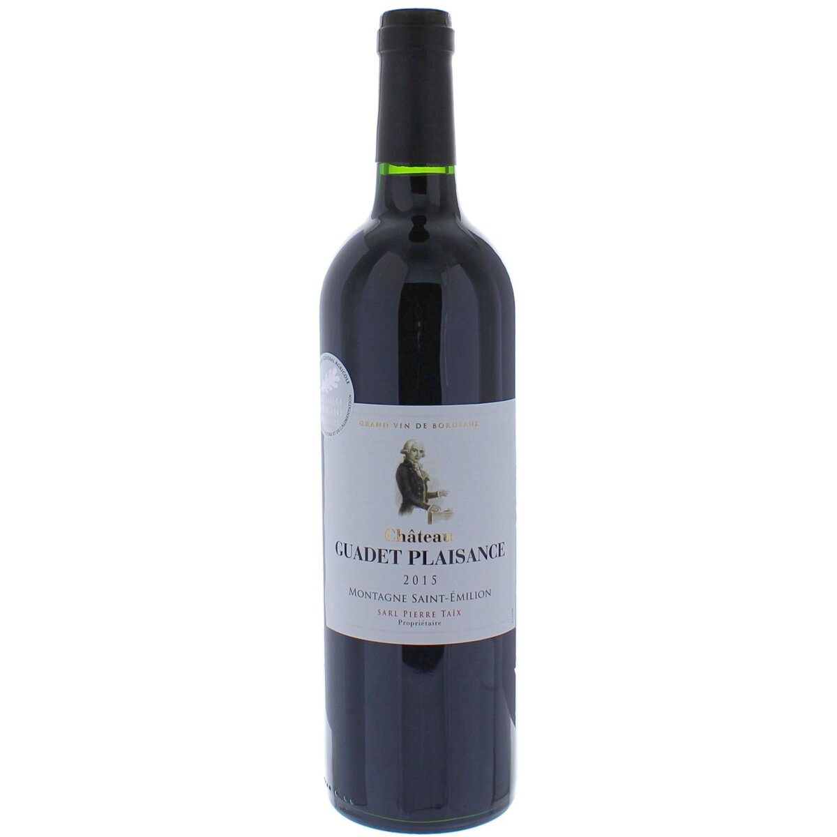 Vin rouge AOP Montagne-Saint-Emilion bio Château Guadet Plaisance 75cl