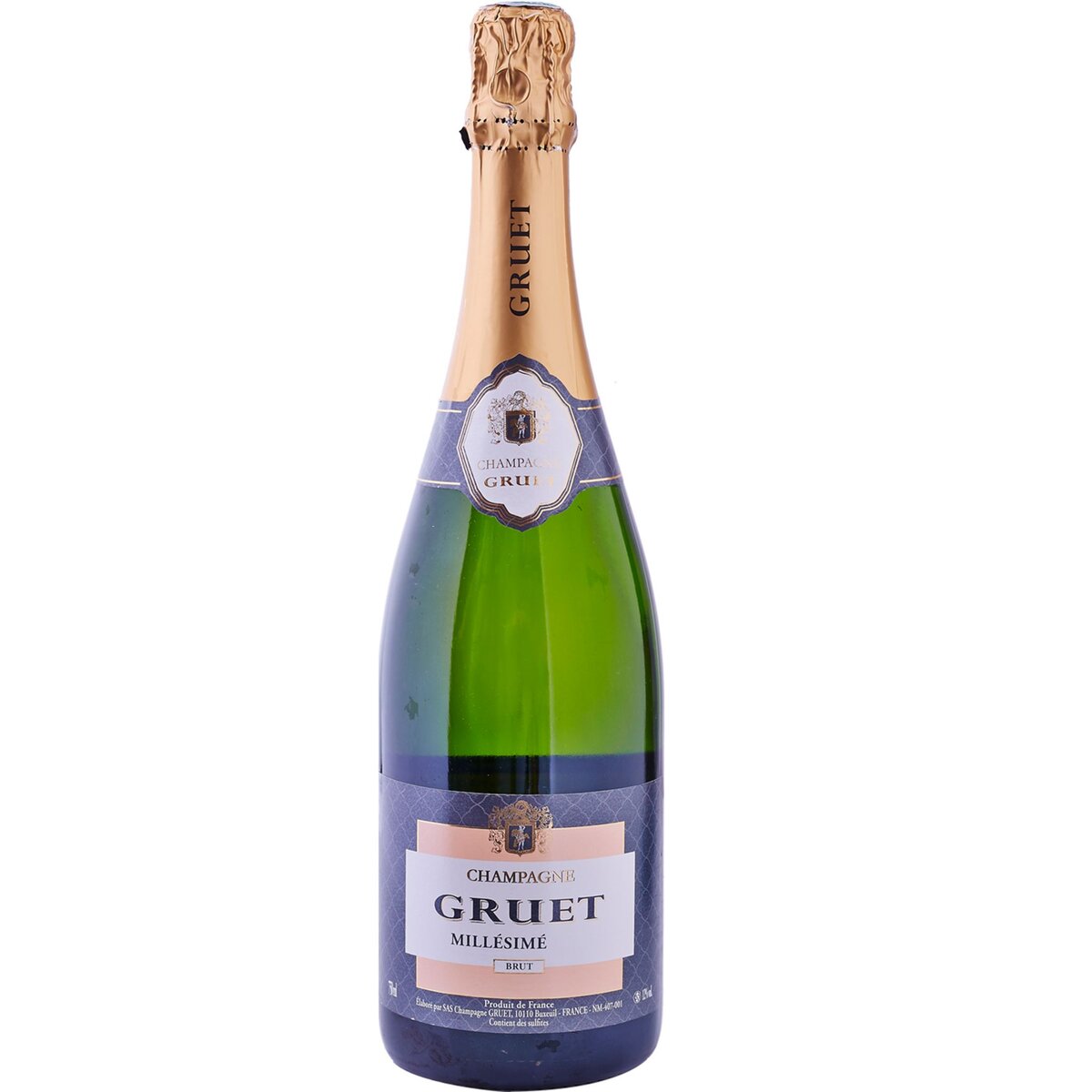 GRUET AOP Champagne brut 75cl pas cher Auchan.fr