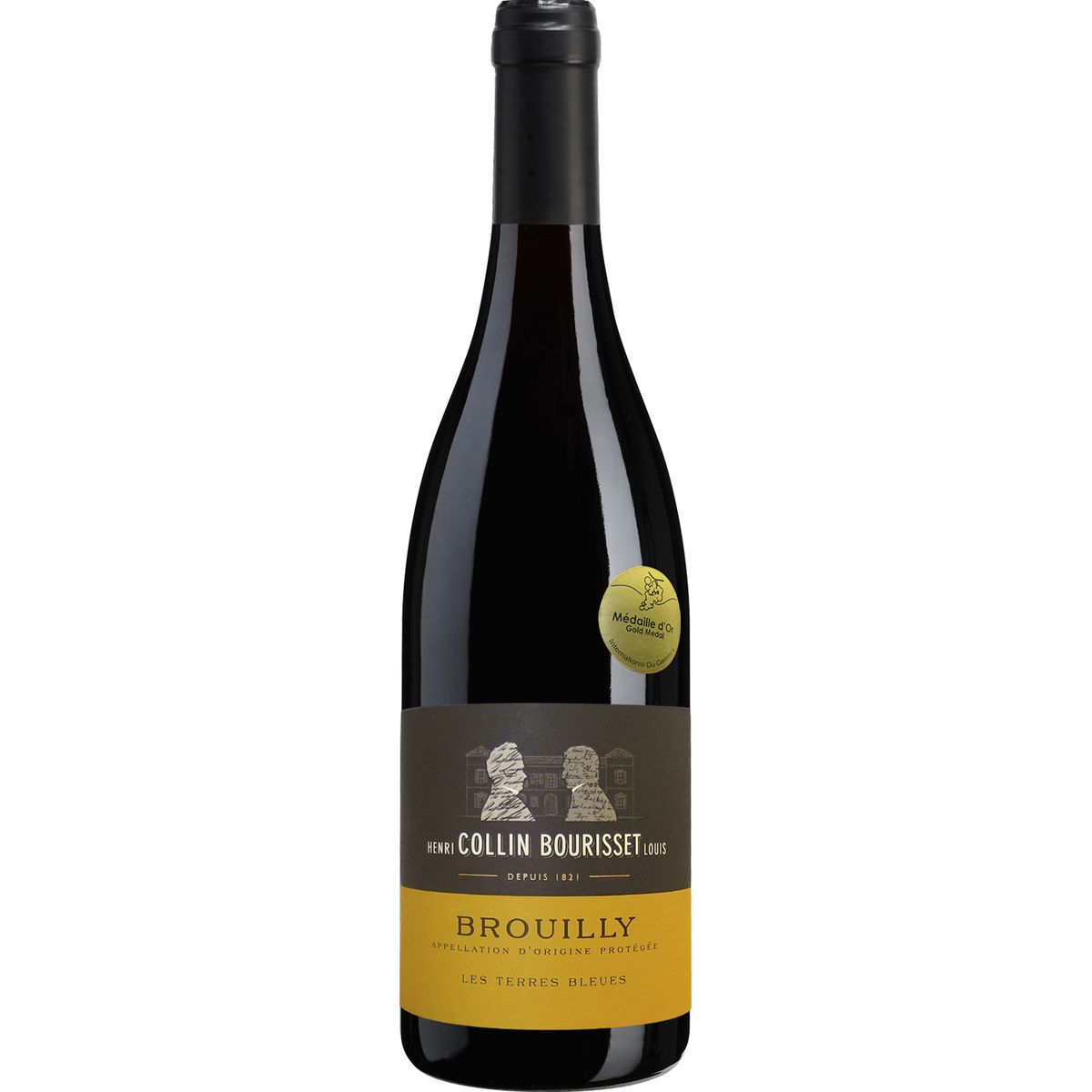 Brouilly Domaine des Terres Bleues rouge 12,5° -75cl