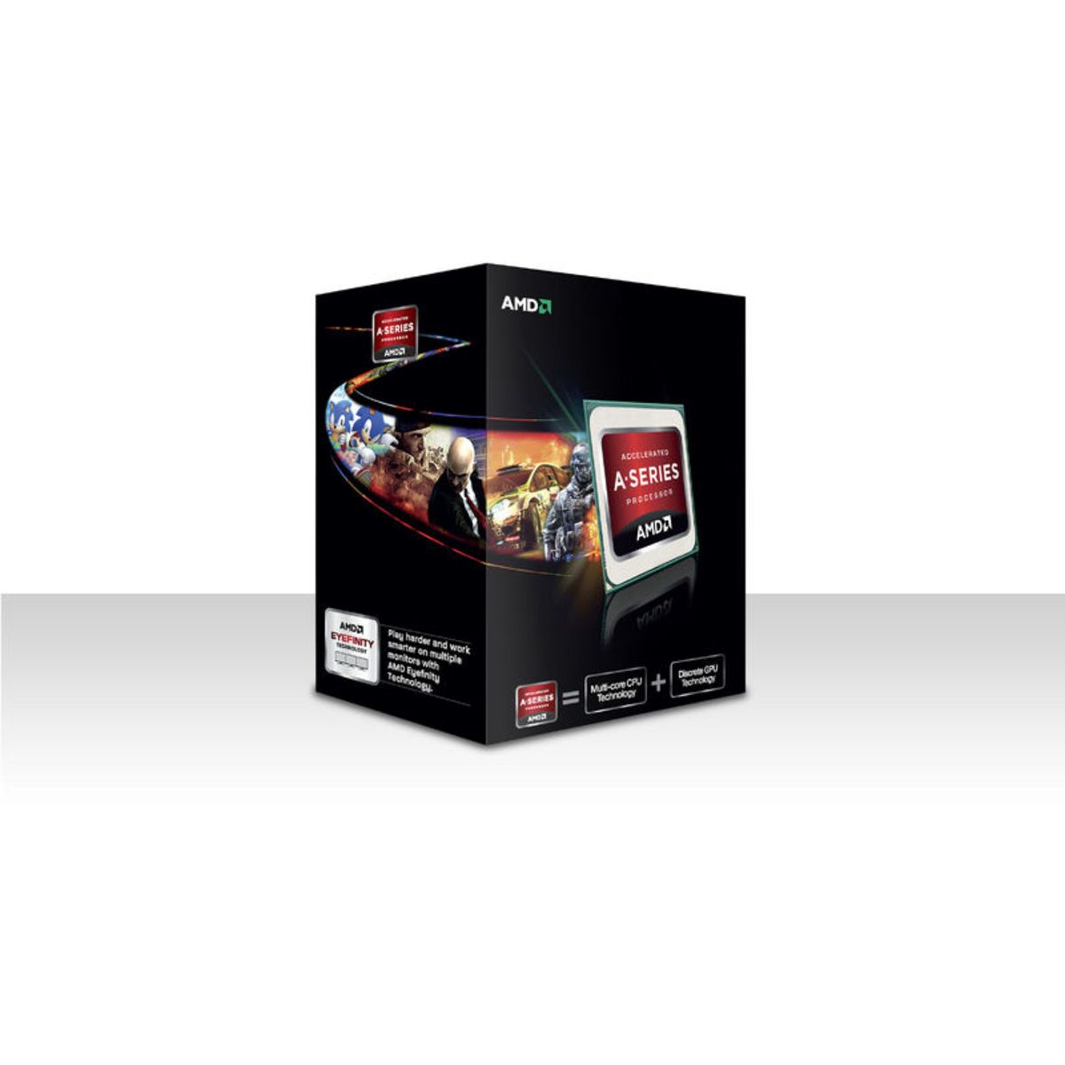 AMD Processeur A-Series A8-5600K Black Edition 3.6Ghz FM2 4M avec AMD Radeon(tm) HD 7660D Graphics 100W