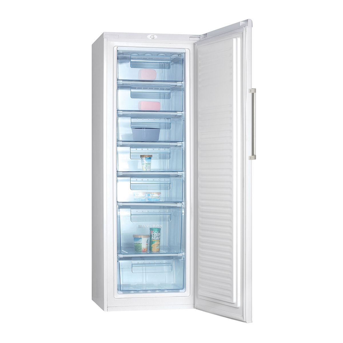 CANDY Congélateur armoire CCOUS6172WH, 225 L, Froid statique