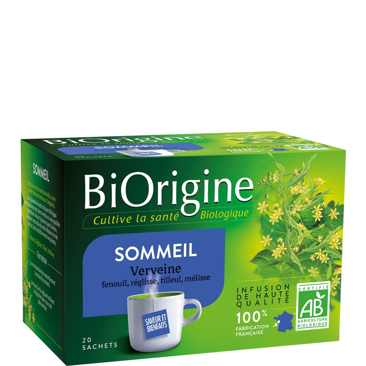 BIORIGINE Biorigine tisane sommeil 30g