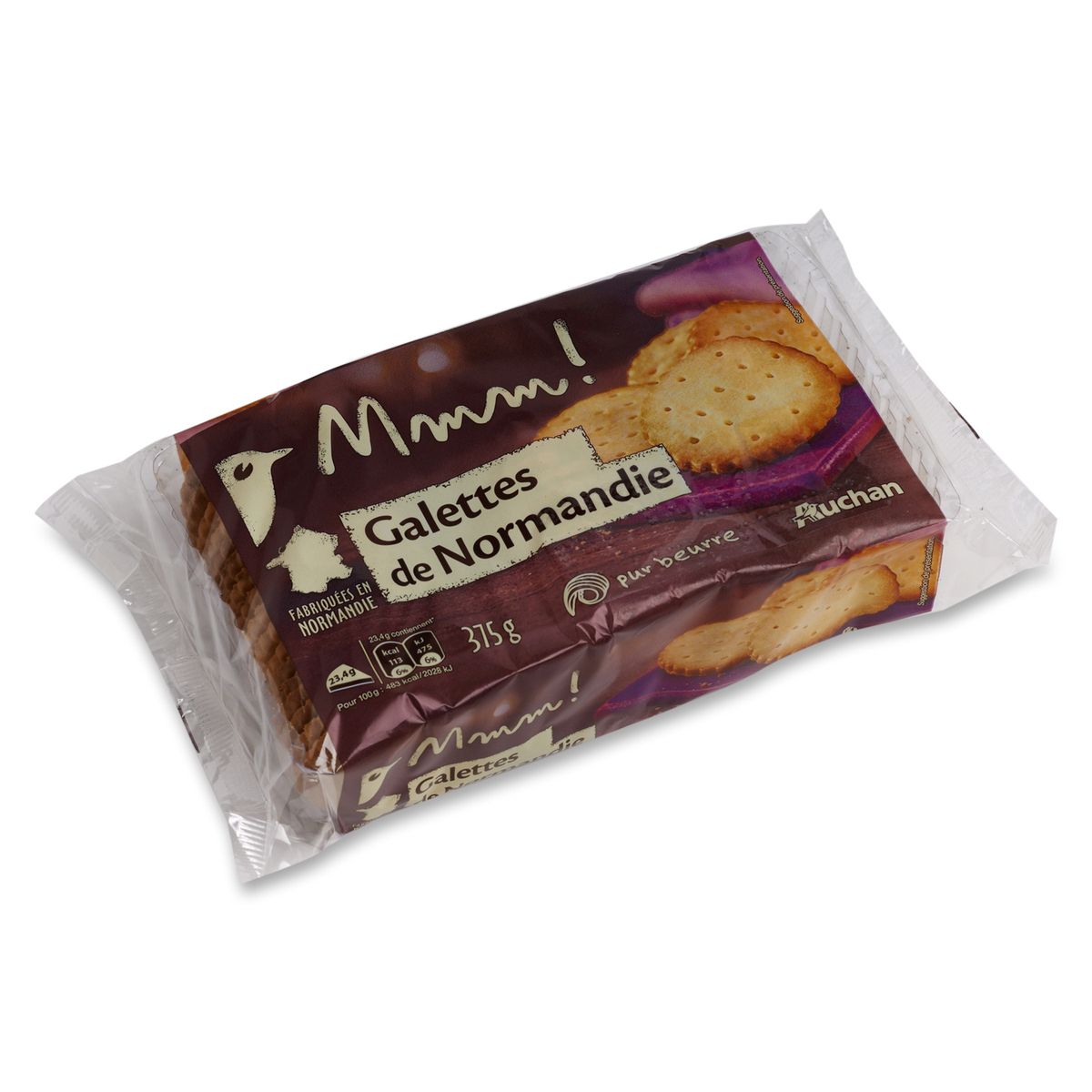 AUCHAN MMM! Mmm! terroir galettes ducotentin 375g