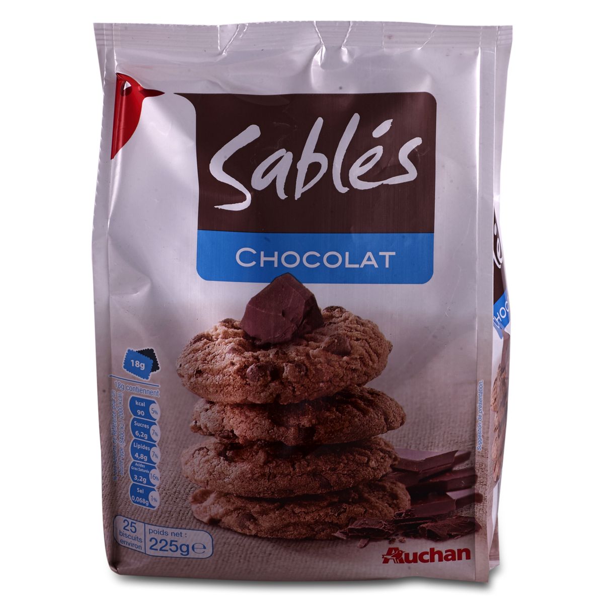 AUCHAN GU GÜ CREATIONS BROOKIE 2X80G