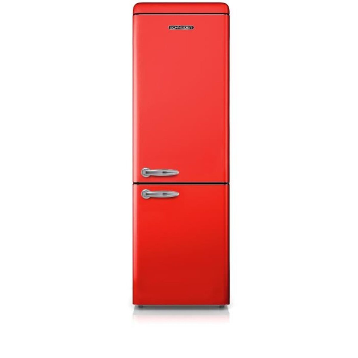 SCHNEIDER Réfrigérateur combiné SCB300VR, 304 L, Froid Brassé