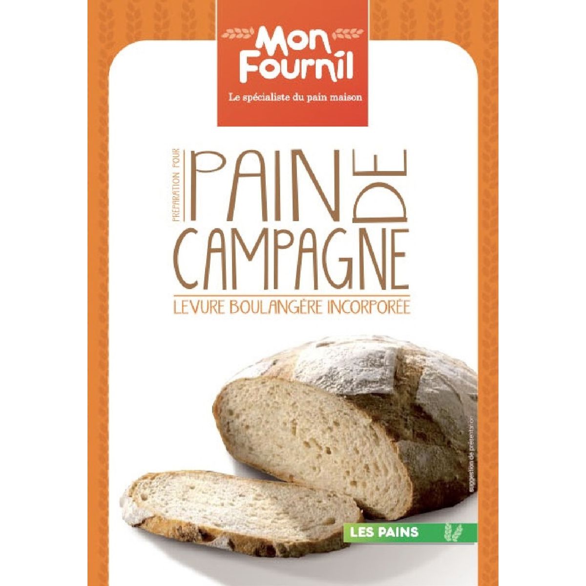 MON FOURNIL Mon Fournil préparation pour pain de campagne 1kg