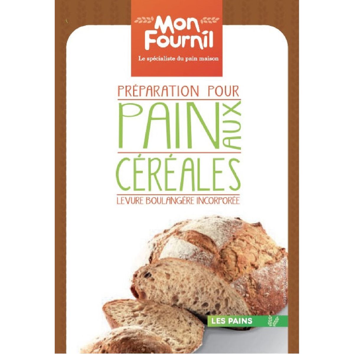 MON FOURNIL Mon fournil préparation pour pain céréales 1kg