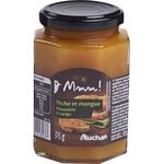 AUCHAN GOURMET Confiture pêche mangue 315g