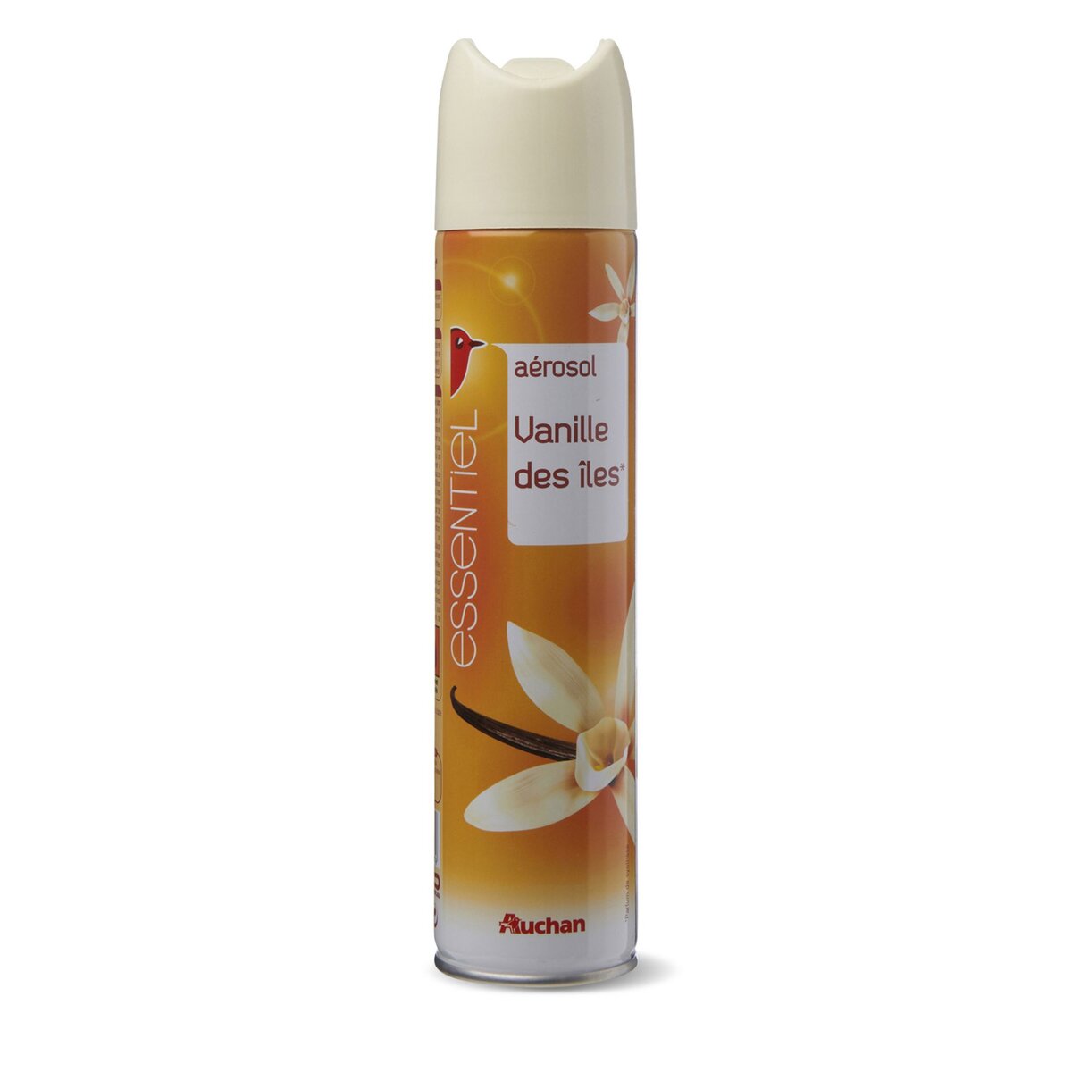 AUCHAN Spray désodorisant vanille des îles 300ml