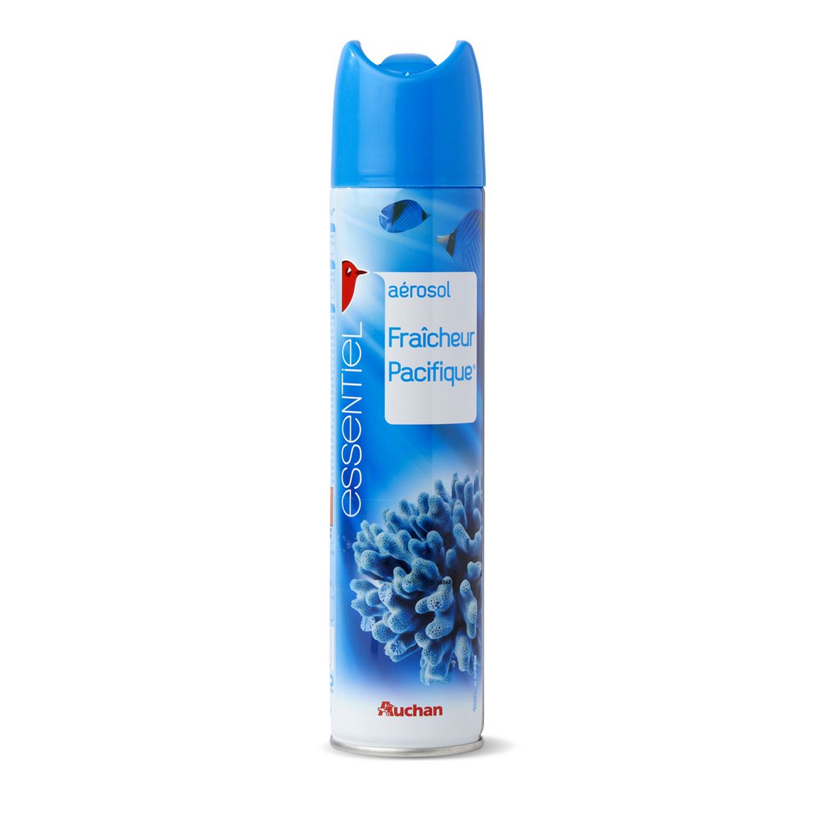 AUCHAN Spray désodorisant fraîcheur Pacifique 300ml