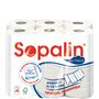 SOPALIN Sopalin essuie tout sur mesure blanc avec 3 plis rouleau x6